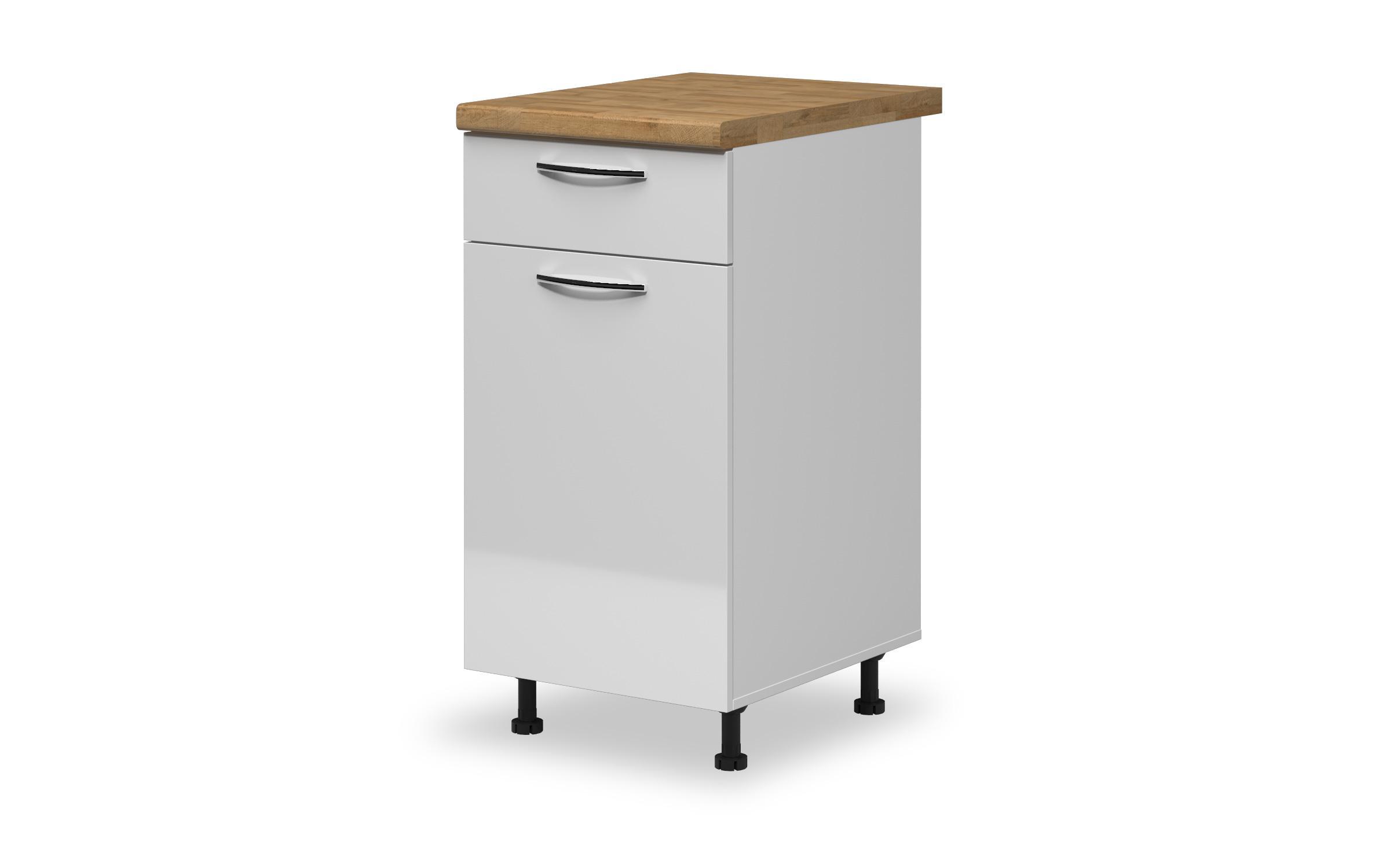 Kitchen cabinet Dakota 12, white gloss  1